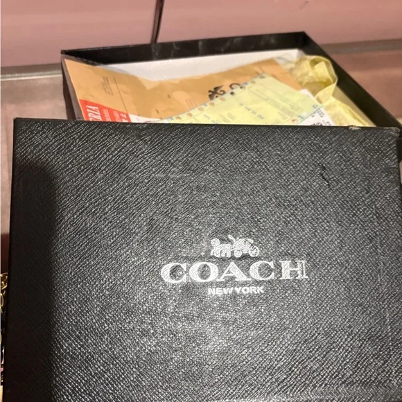 Coach Monogram Black and White Crossbody Bag - Picture 2 of 6